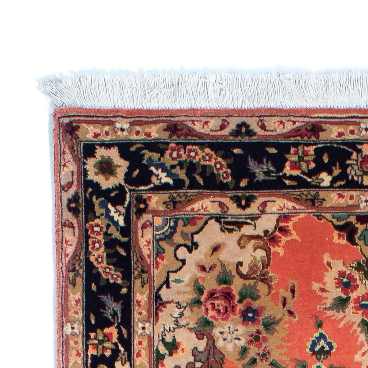 Løber Persisk tæppe - Tabriz - Royal - 217 x 79 cm - rust