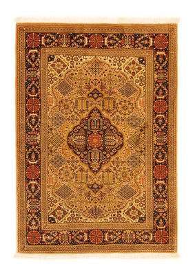 Persisk tæppe - Tabriz - Royal - 142 x 98 cm - guld