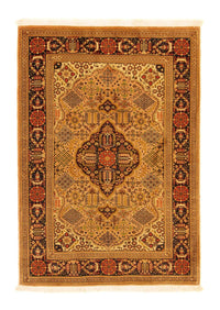 Persisk tæppe - Tabriz - Royal - 142 x 98 cm - guld