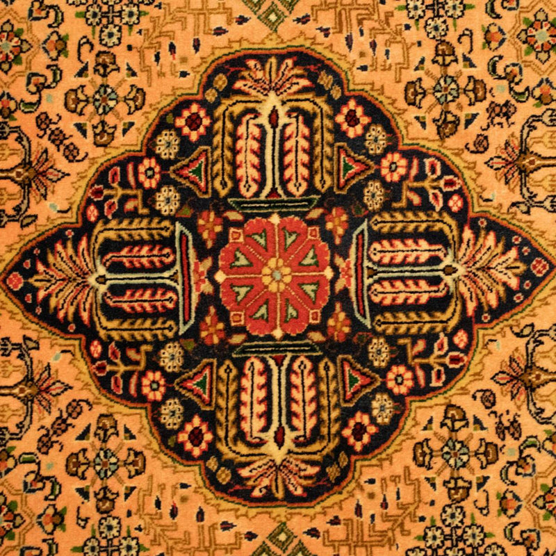 Persisk tæppe - Tabriz - Royal - 142 x 98 cm - guld