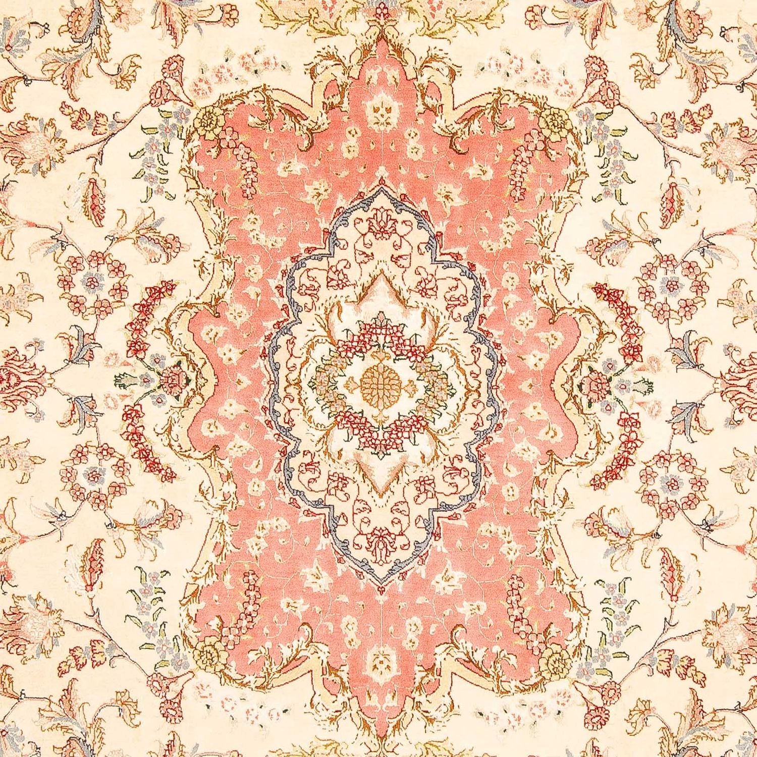 Persisk tæppe - Tabriz - Royal - 304 x 200 cm - beige