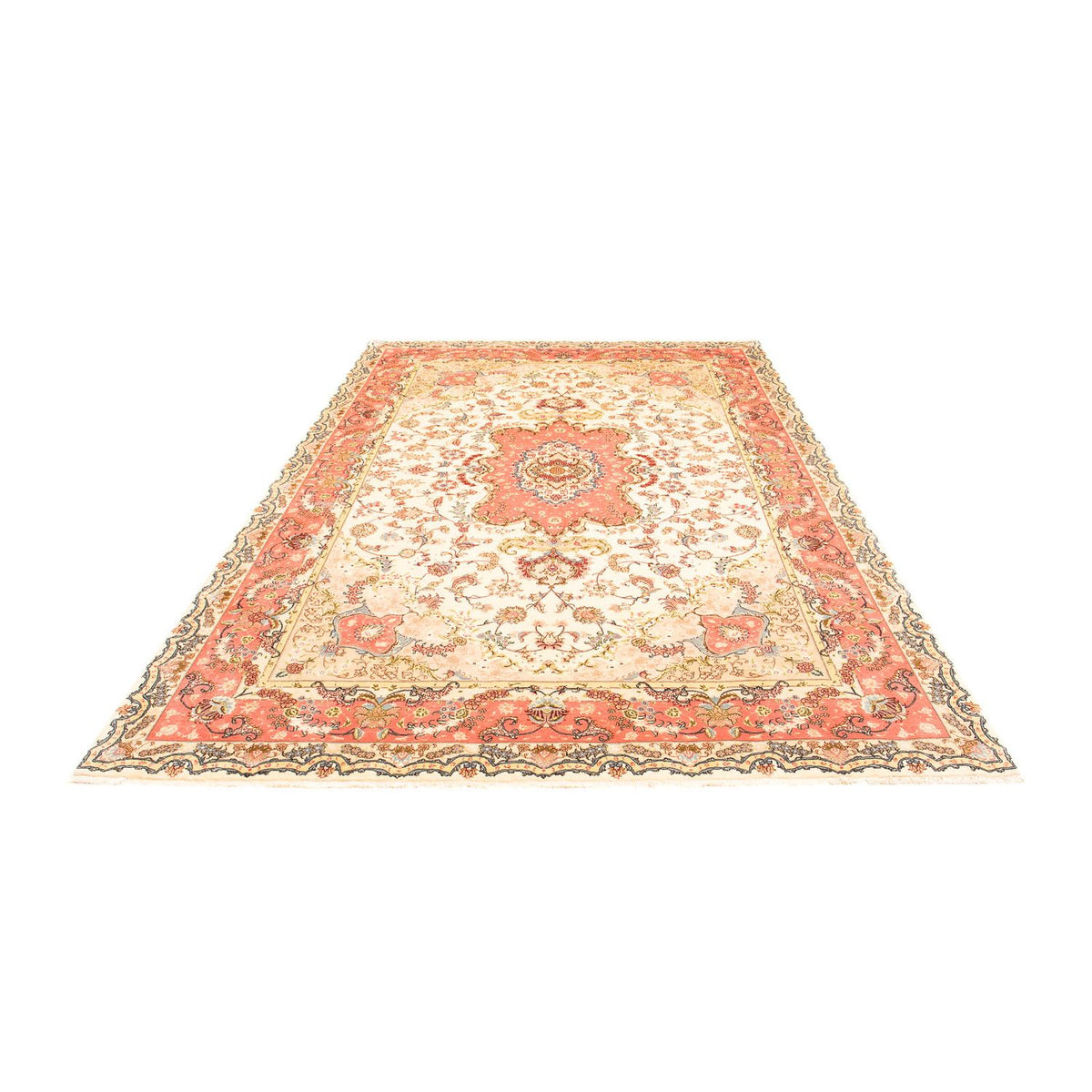 Persisk tæppe - Tabriz - Royal - 304 x 200 cm - beige