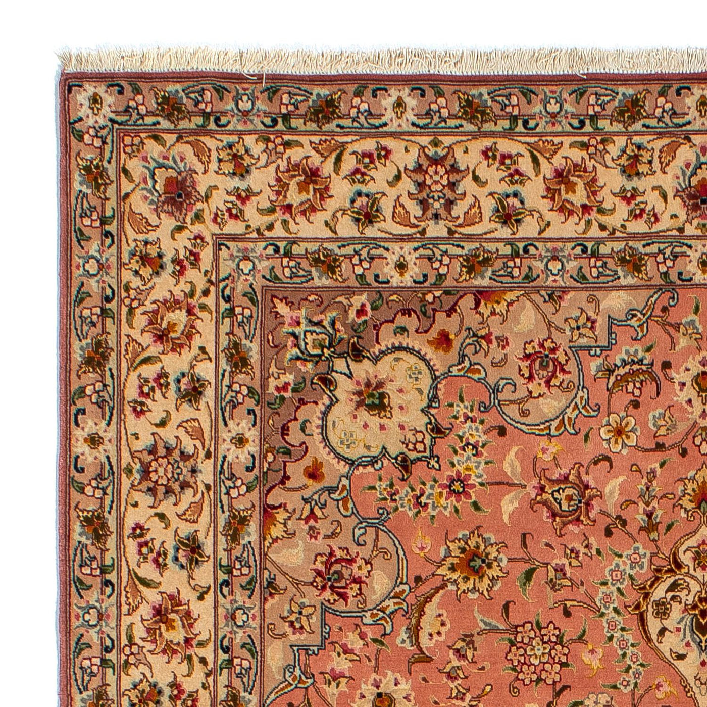 Tabriz - 50 Raj Tæppe 212x148cm - Persisk tæppe