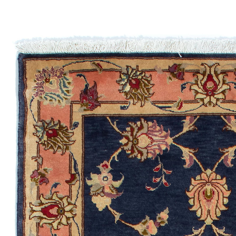 Løber Persisk tæppe - Tabriz - Royal - 198 x 76 cm - mørkeblå