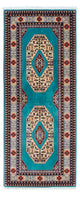 Tabriz - 50 Raj Tæppe 75x190cm - Persisk tæppe