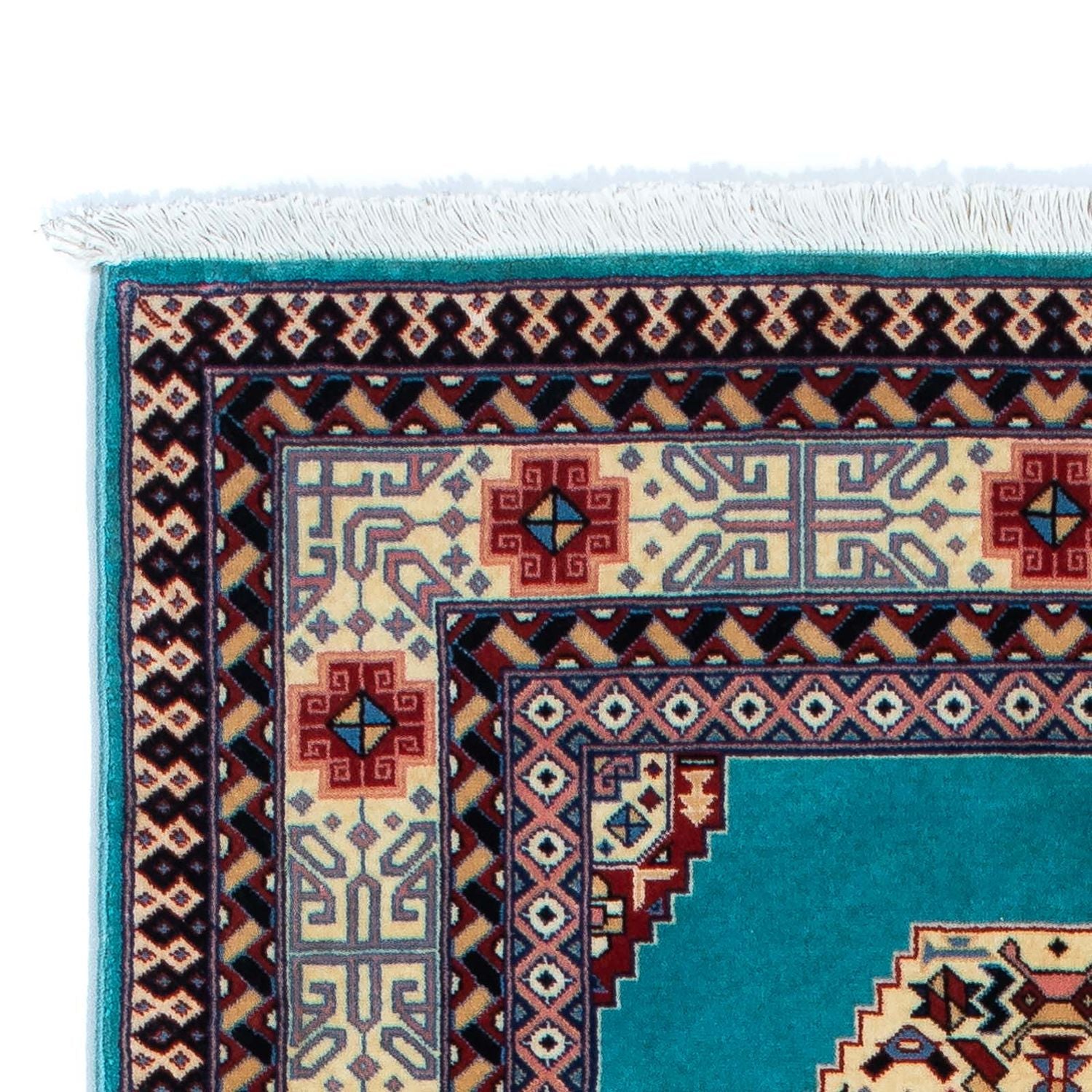 Løber Persisk tæppe - Tabriz - Royal - 190 x 75 cm - blå