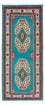 Løber Persisk tæppe - Tabriz - Royal - 180 x 76 cm - blå