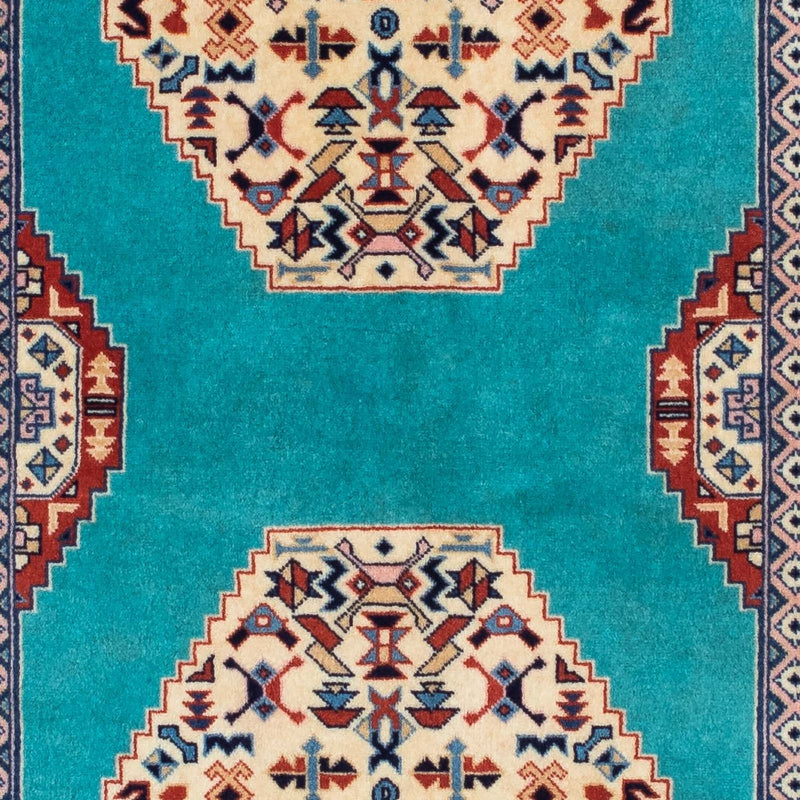 Løber Persisk tæppe - Tabriz - Royal - 180 x 76 cm - blå