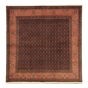 Persisk tæppe - Tabriz firkantet  - 200 x 195 cm - mørkeblå