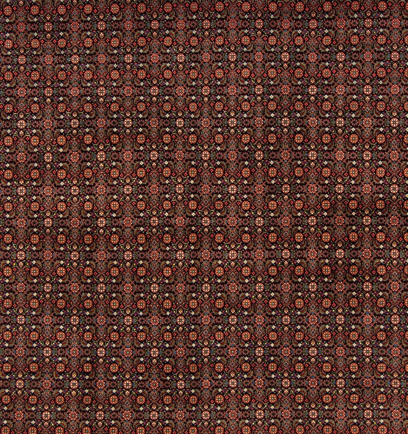 Persisk tæppe - Tabriz firkantet  - 200 x 195 cm - mørkeblå