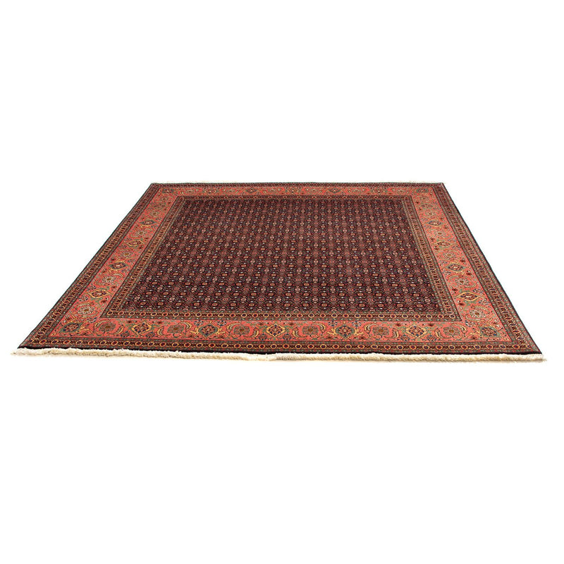 Persisk tæppe - Tabriz firkantet  - 200 x 195 cm - mørkeblå