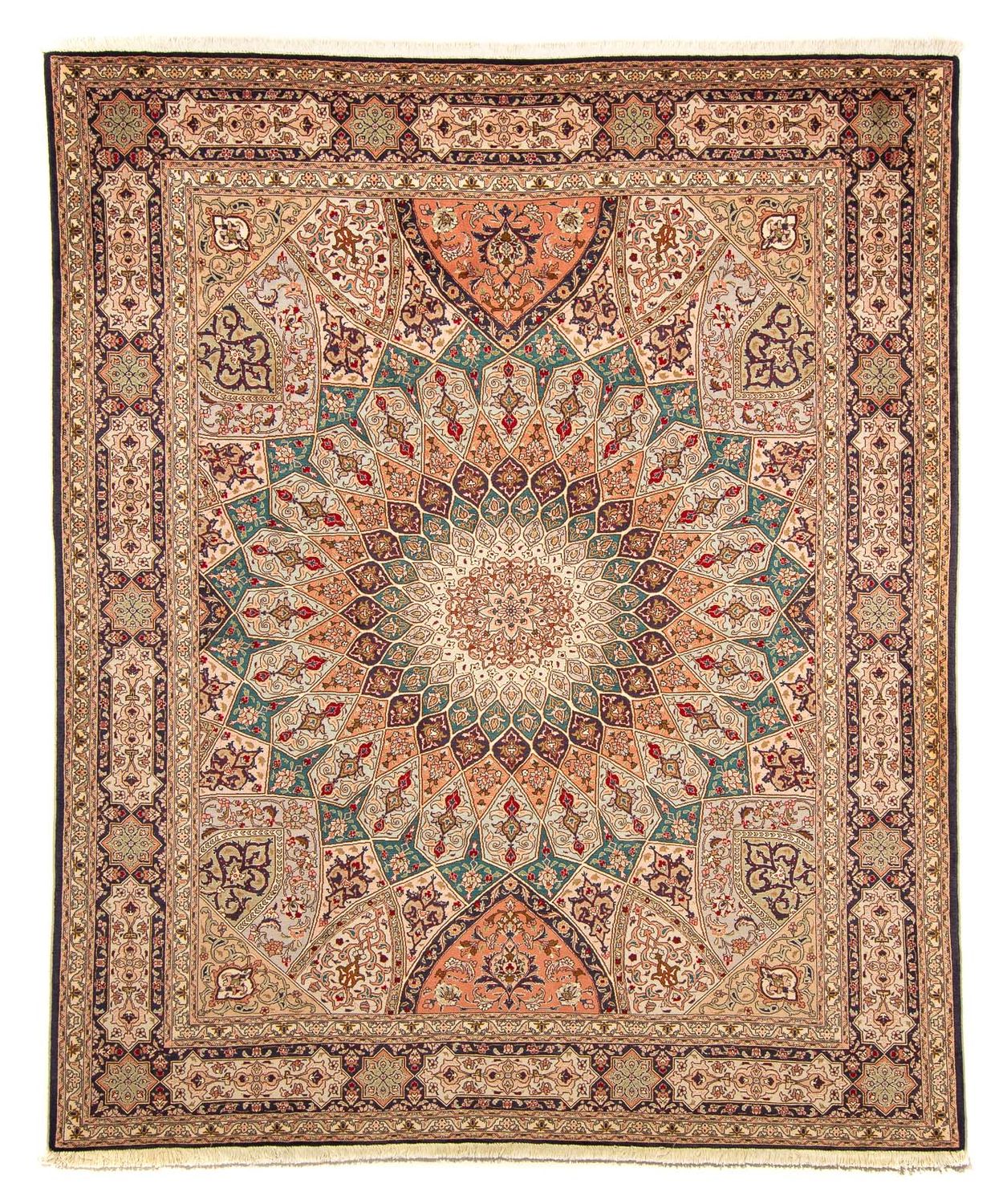 Persisk tæppe - Tabriz - Royal - 258 x 205 cm - flerfarvet