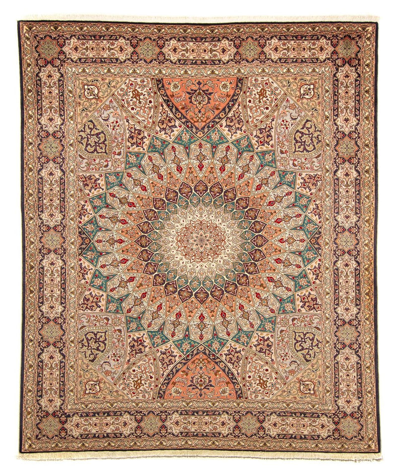 Persisk tæppe - Tabriz - Royal - 258 x 205 cm - flerfarvet