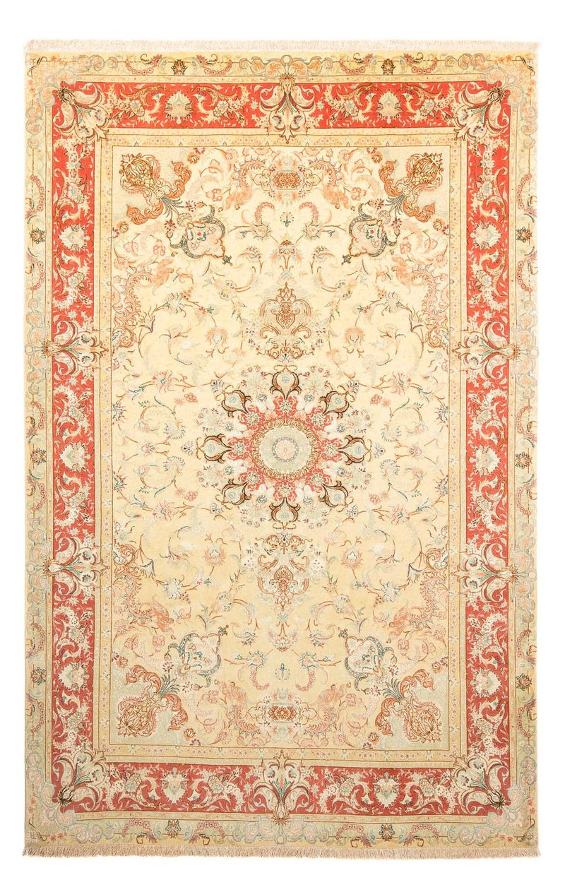 Persisk tæppe - Tabriz - Royal - 307 x 198 cm - beige