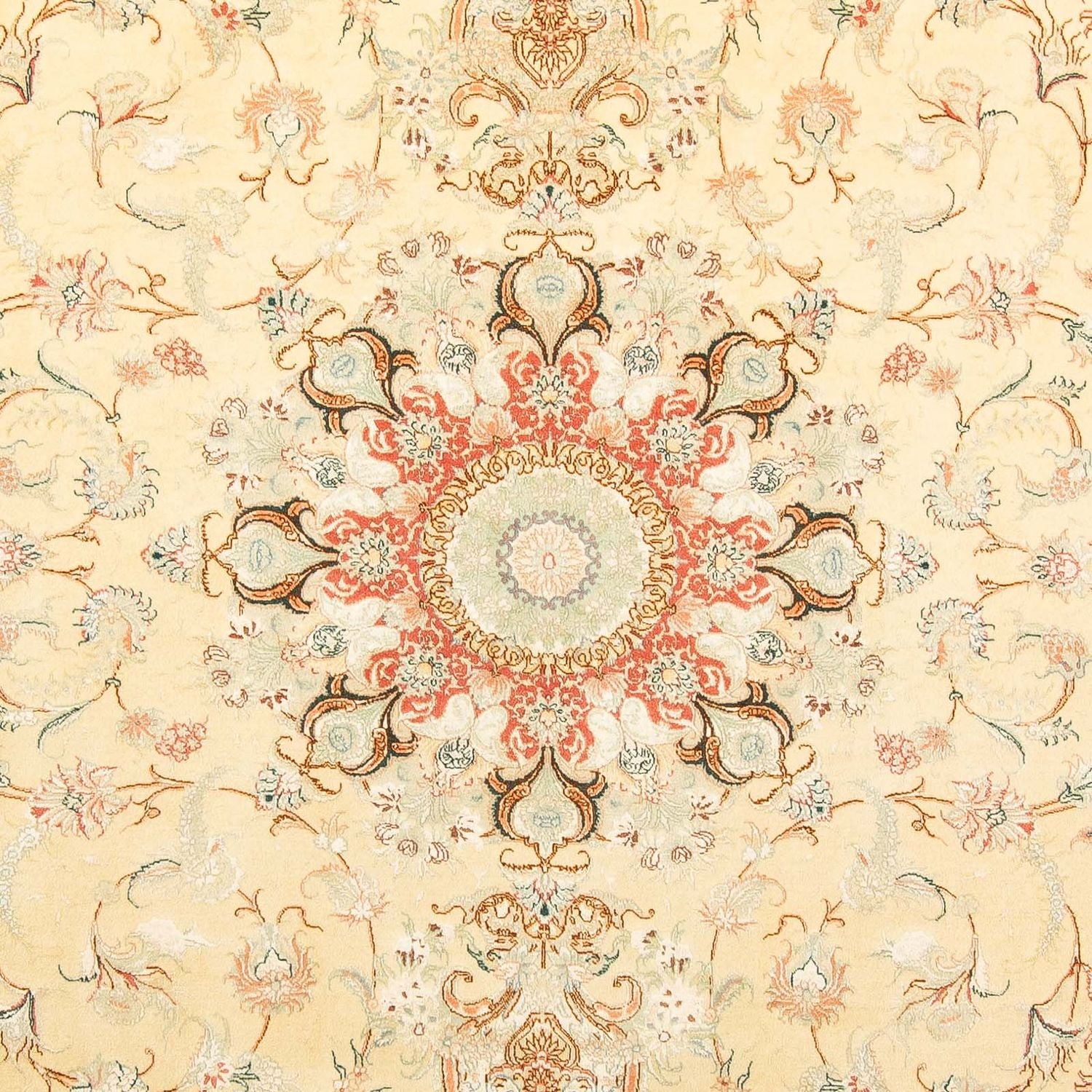 Persisk tæppe - Tabriz - Royal - 307 x 198 cm - beige