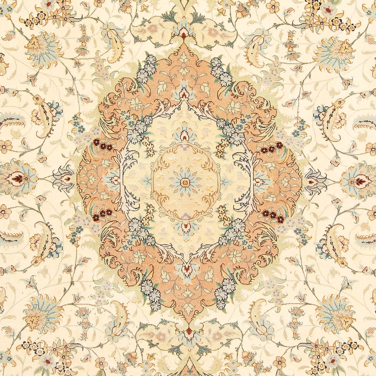 Persisk tæppe - Tabriz - Royal - 297 x 204 cm - beige