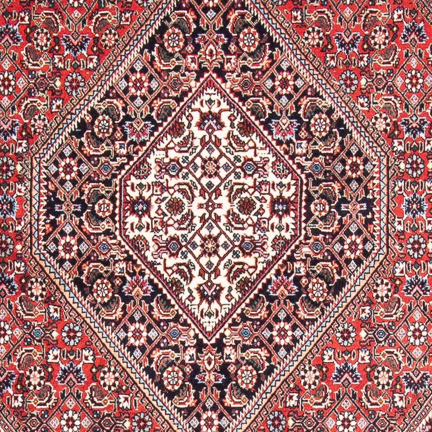Persisk tæppe - Bijar - 175 x 110 cm - rød