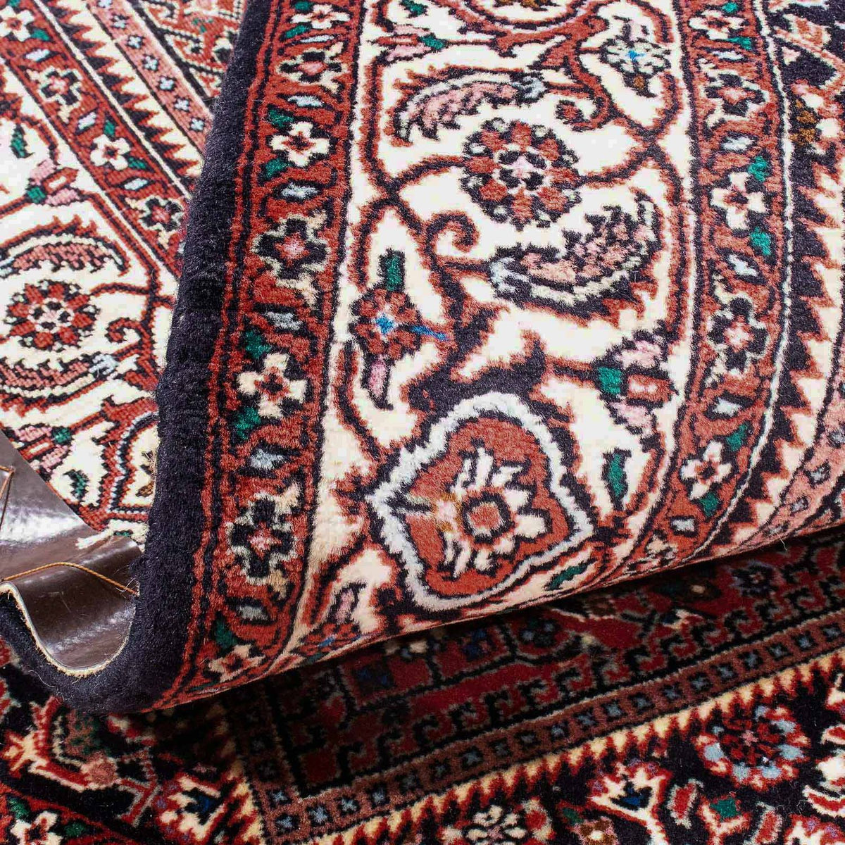 Persisk tæppe - Bijar - 176 x 112 cm - rød