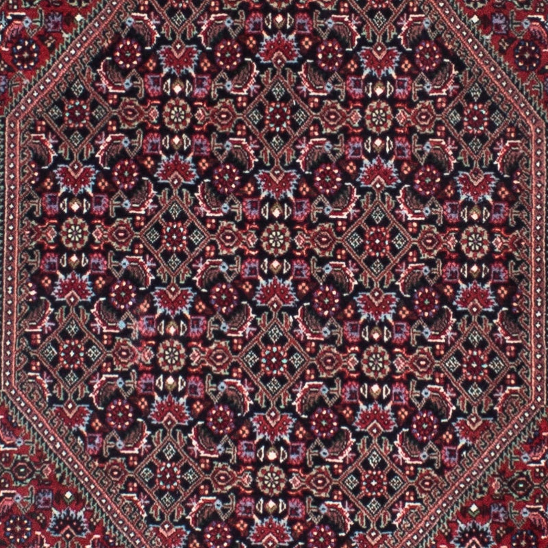 Løber Persisk tæppe - Bijar - 310 x 82 cm - lysrød