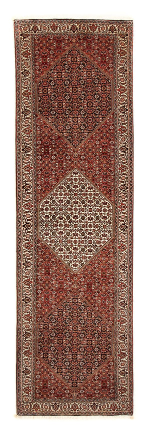 Løber Persisk tæppe - Bijar - 294 x 84 cm - flerfarvet