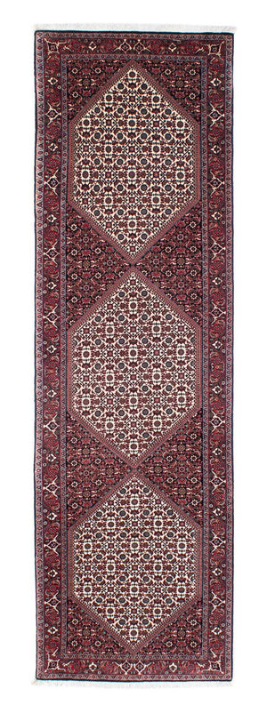 Løber Persisk tæppe - Bijar - 302 x 84 cm - beige