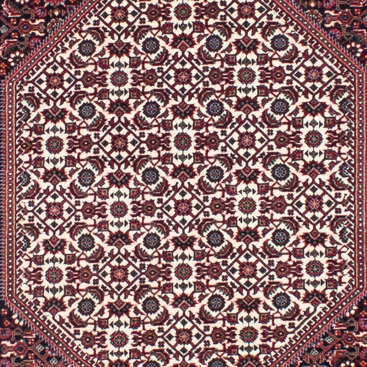 Løber Persisk tæppe - Bijar - 302 x 84 cm - beige