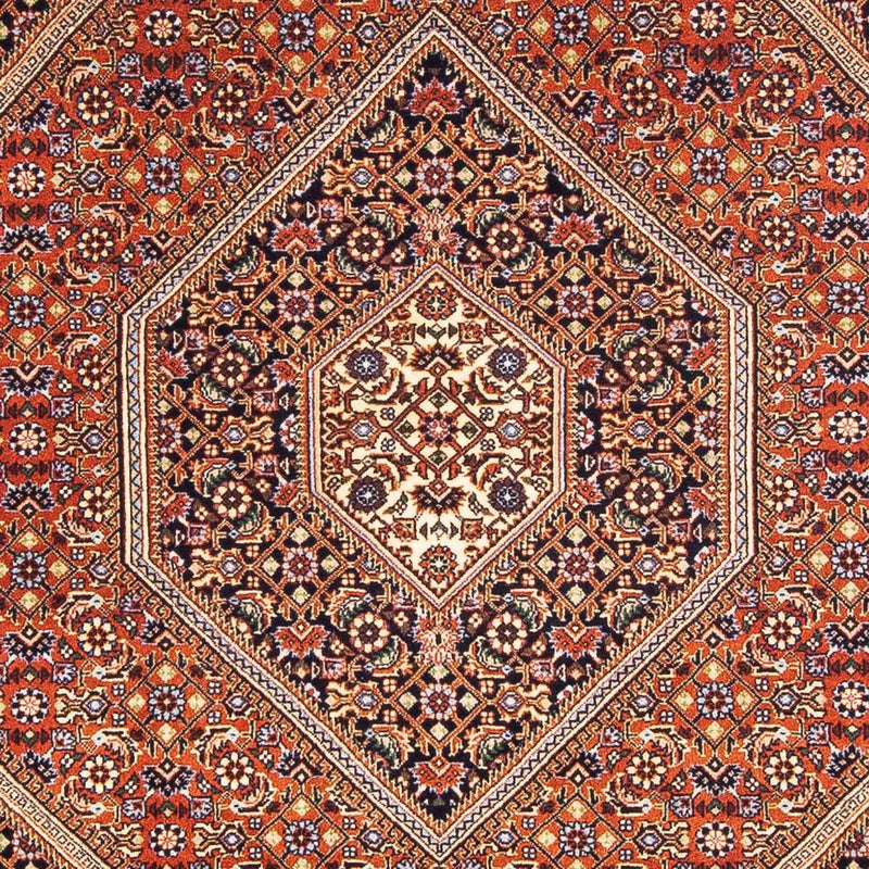 Persisk tæppe - Bijar - 170 x 117 cm - mørkeblå