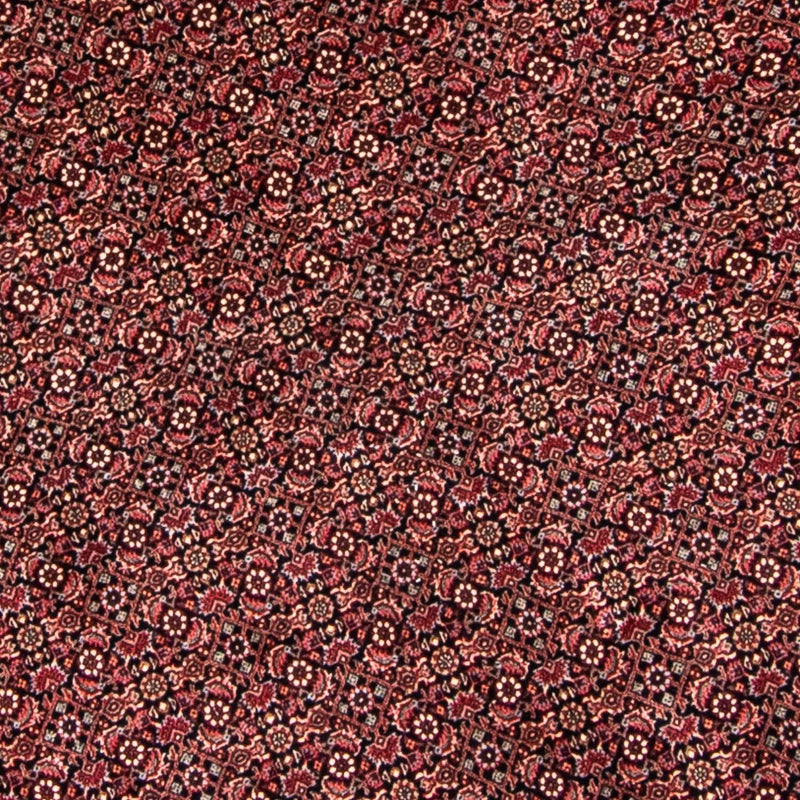 Persisk tæppe - Bijar rundt  - 250 x 250 cm - rød