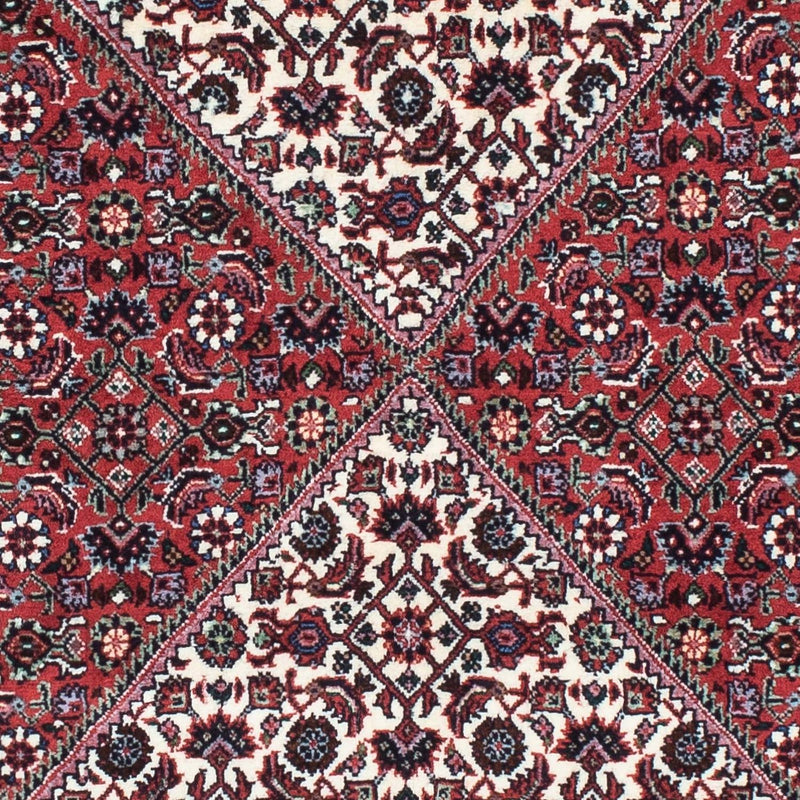 Løber Persisk tæppe - Bijar - 202 x 74 cm - rød