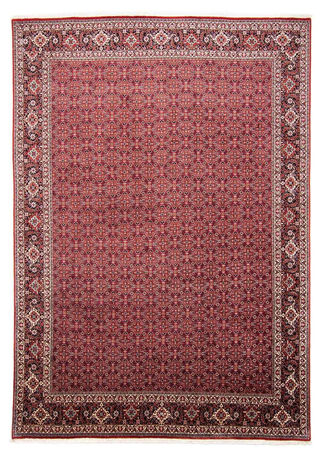 Persisk tæppe - Bijar - 347 x 248 cm - rød