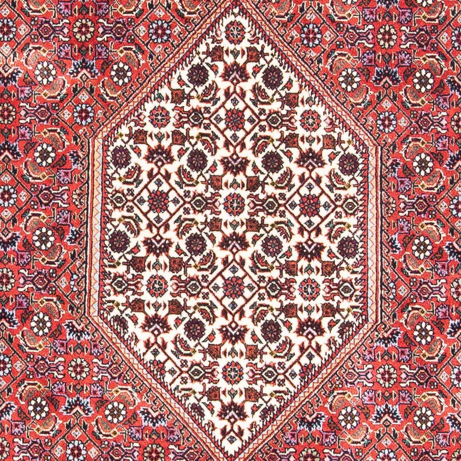 Persisk tæppe - Bijar - 178 x 110 cm - rød