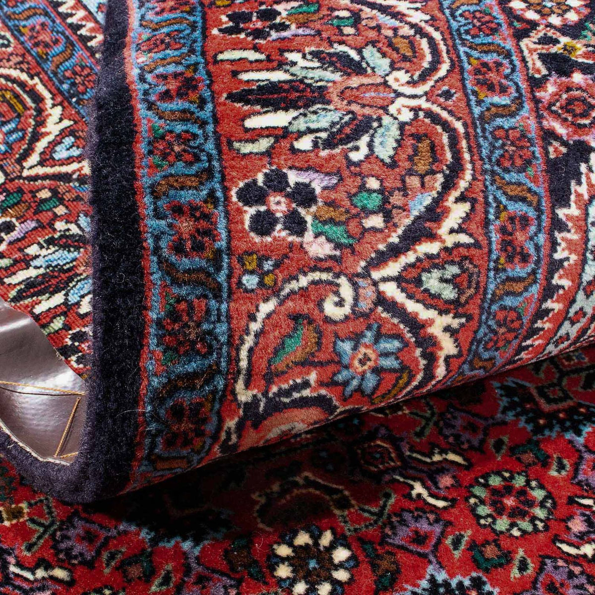 Persisk tæppe - Bijar - 178 x 110 cm - rød