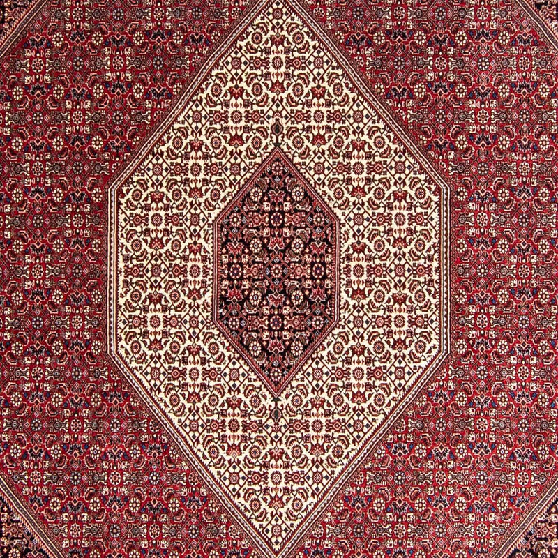 Persisk tæppe - Bijar - 343 x 252 cm - rød