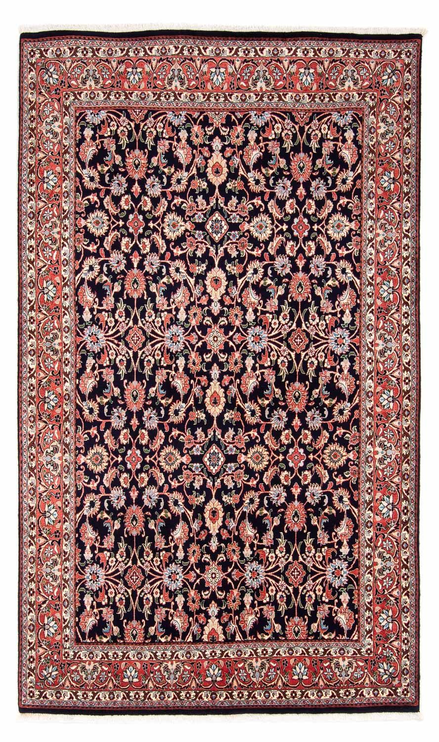 Persisk tæppe - Bijar - 248 x 150 cm - mørkeblå