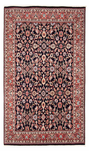 Persisk tæppe - Bijar - 248 x 150 cm - mørkeblå