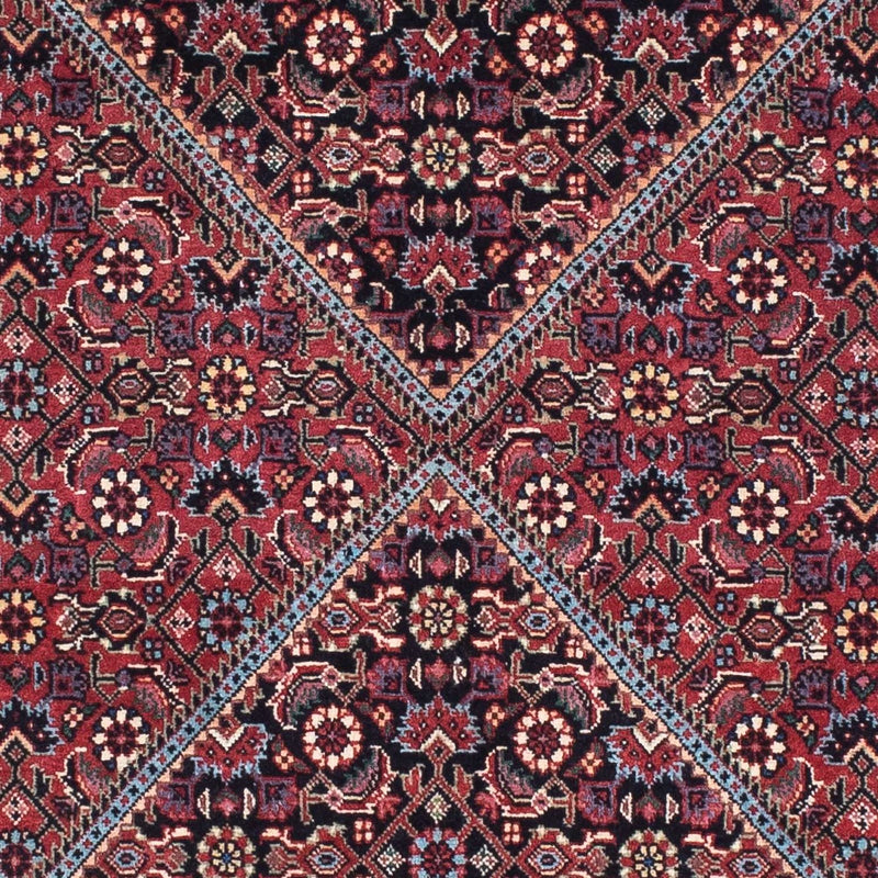 Løber Persisk tæppe - Bijar - 211 x 75 cm - mørkeblå