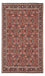 Persisk tæppe - Bijar - 240 x 150 cm - lysrød