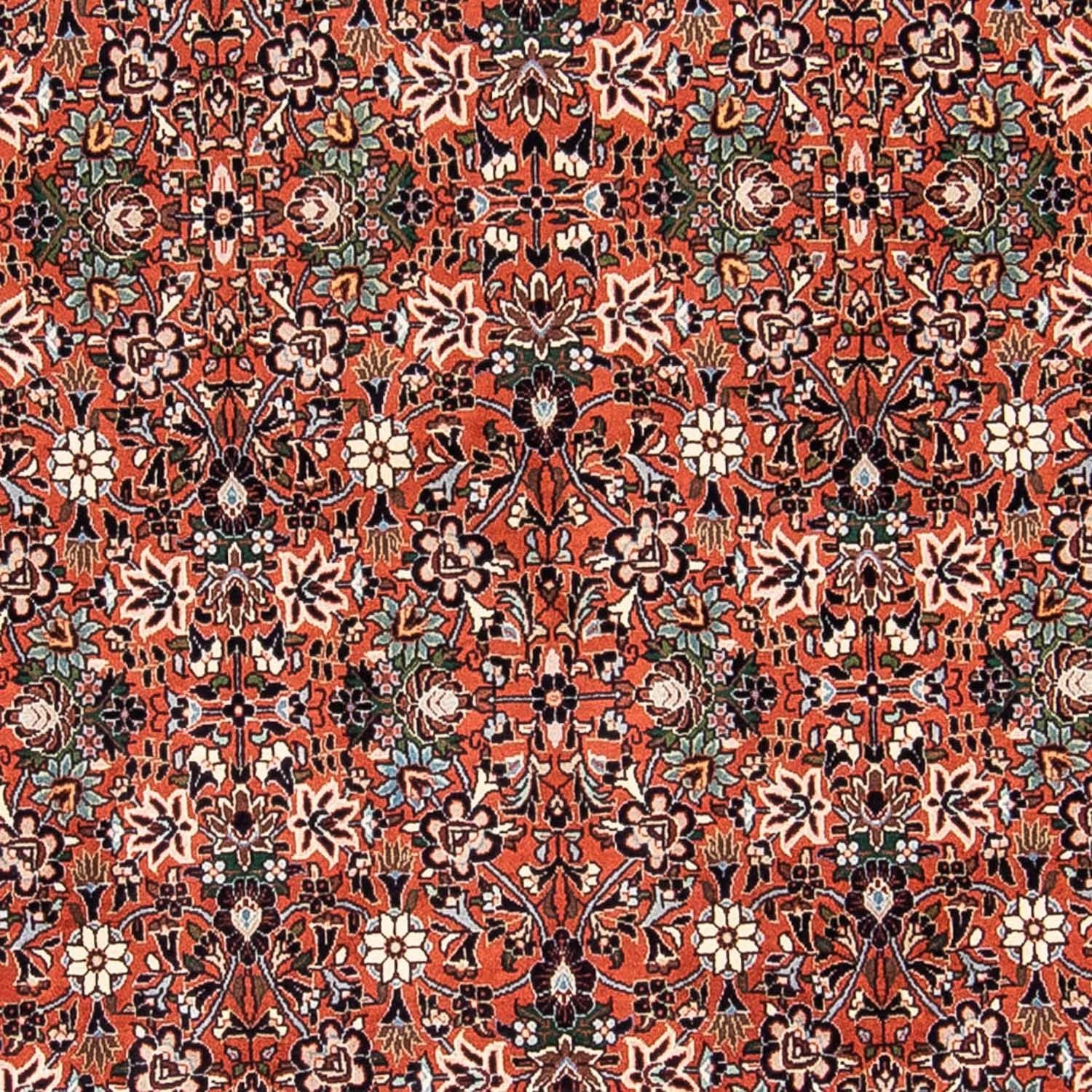 Persisk tæppe - Bijar - 240 x 150 cm - lysrød