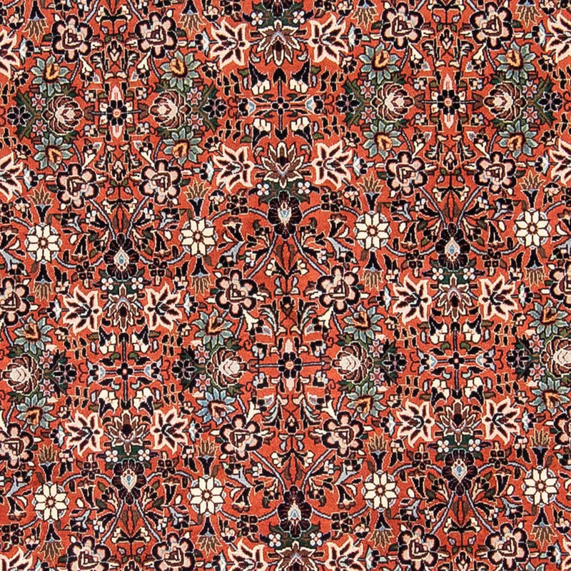Persisk tæppe - Bijar - 240 x 150 cm - lysrød