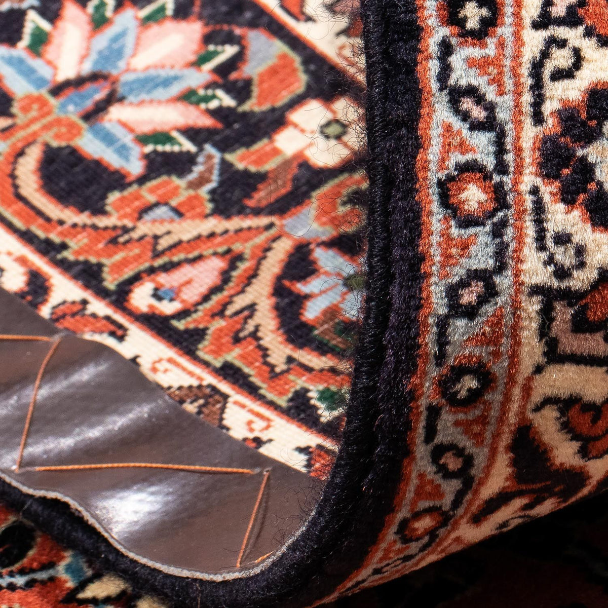 Persisk tæppe - Bijar - 240 x 150 cm - lysrød