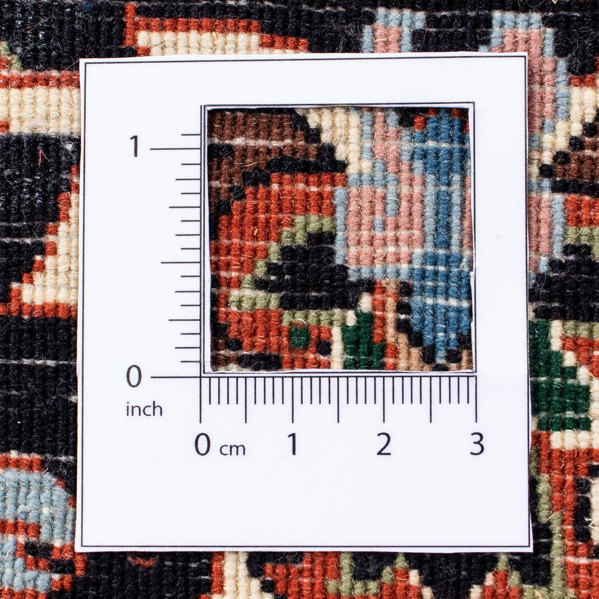 Persisk tæppe - Bijar - 240 x 150 cm - lysrød