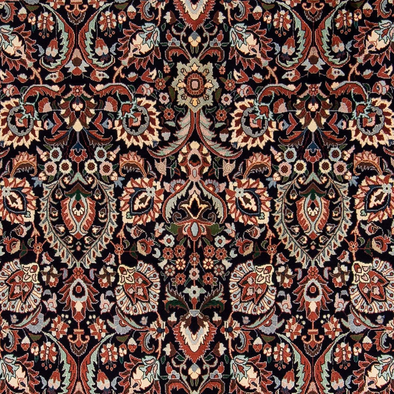 Persisk tæppe - Bijar - 240 x 165 cm - mørkeblå
