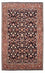 Persisk tæppe - Bijar - 245 x 151 cm - mørkeblå