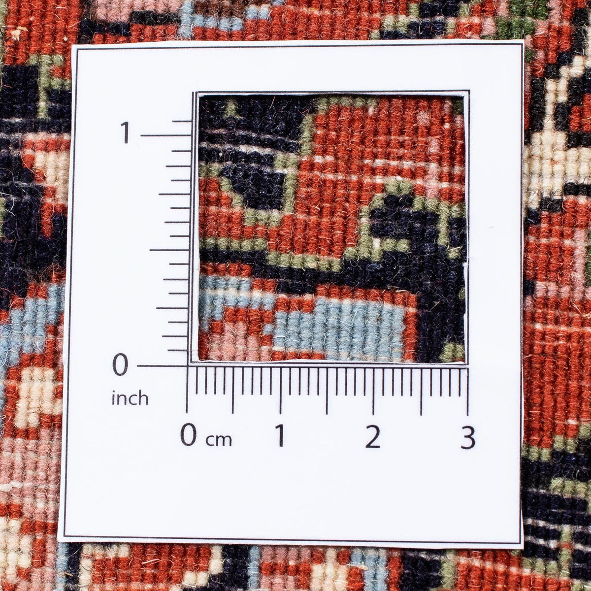 Persisk tæppe - Bijar - 245 x 151 cm - mørkeblå