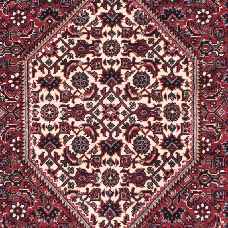 Løber Persisk tæppe - Bijar - 207 x 75 cm - rød