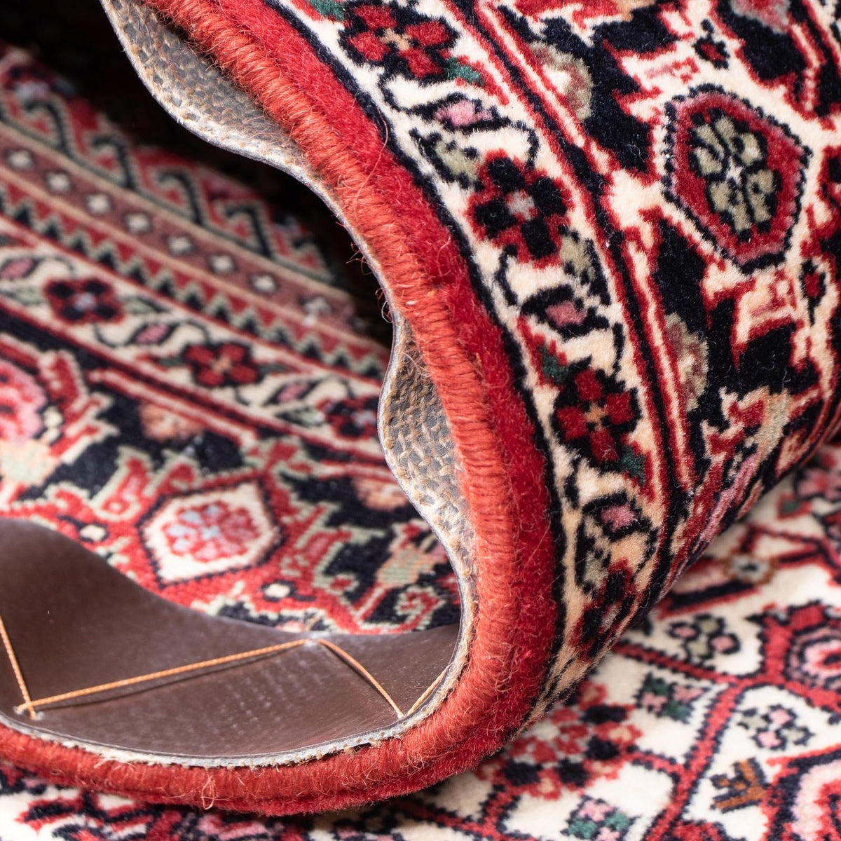 Løber Persisk tæppe - Bijar - 207 x 75 cm - rød