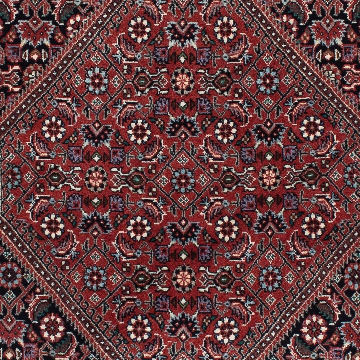 Løber Persisk tæppe - Bijar - 217 x 73 cm - mørkeblå