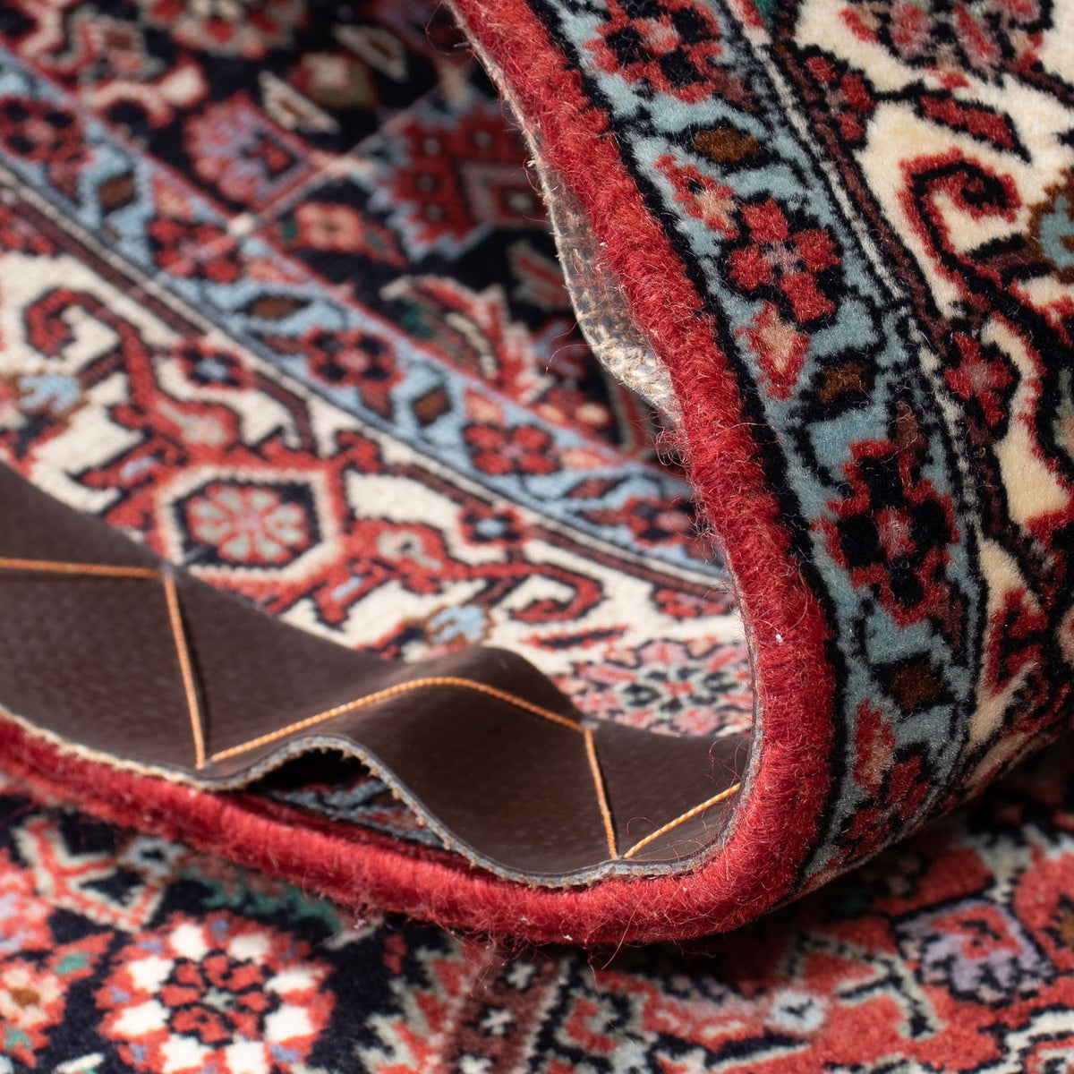 Løber Persisk tæppe - Bijar - 217 x 73 cm - mørkeblå