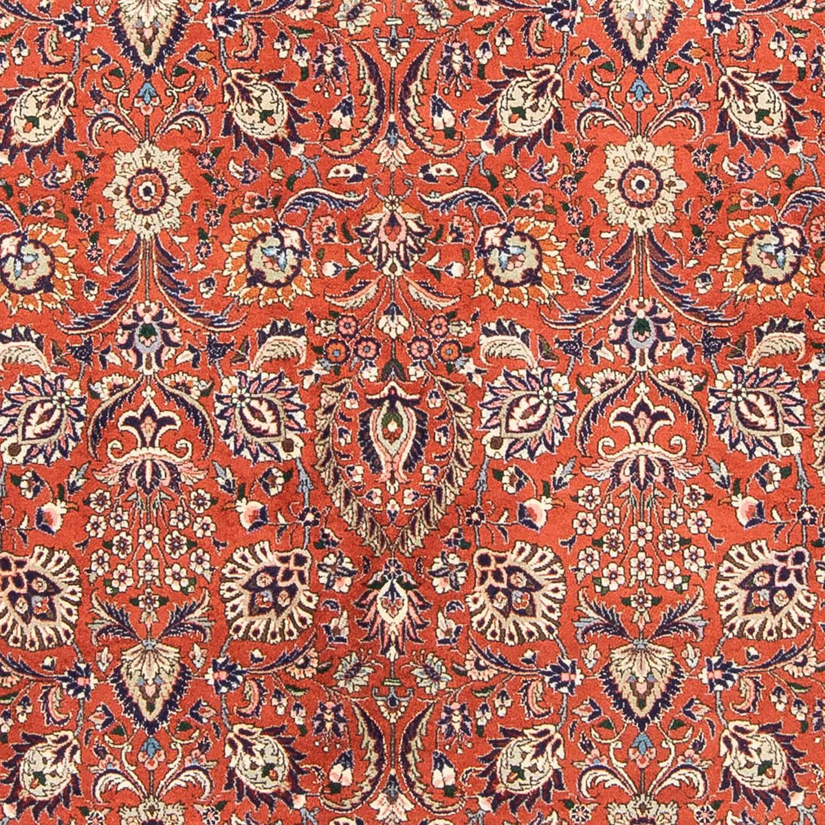 Persisk tæppe - Bijar - 243 x 172 cm - rust