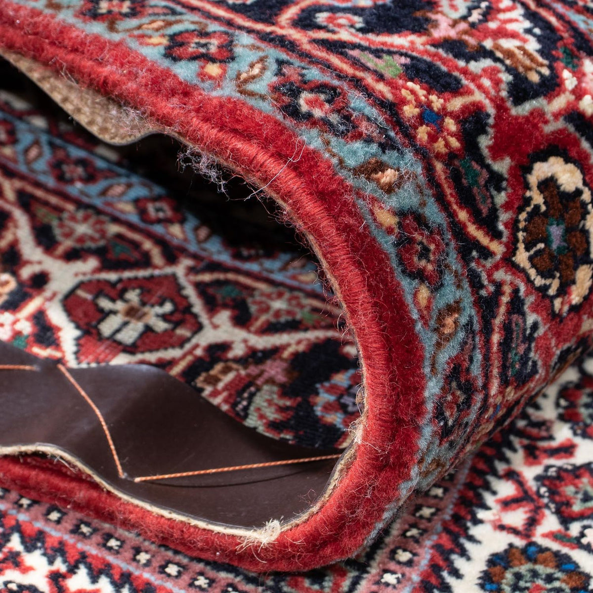 Løber Persisk tæppe - Bijar - 290 x 83 cm - rød